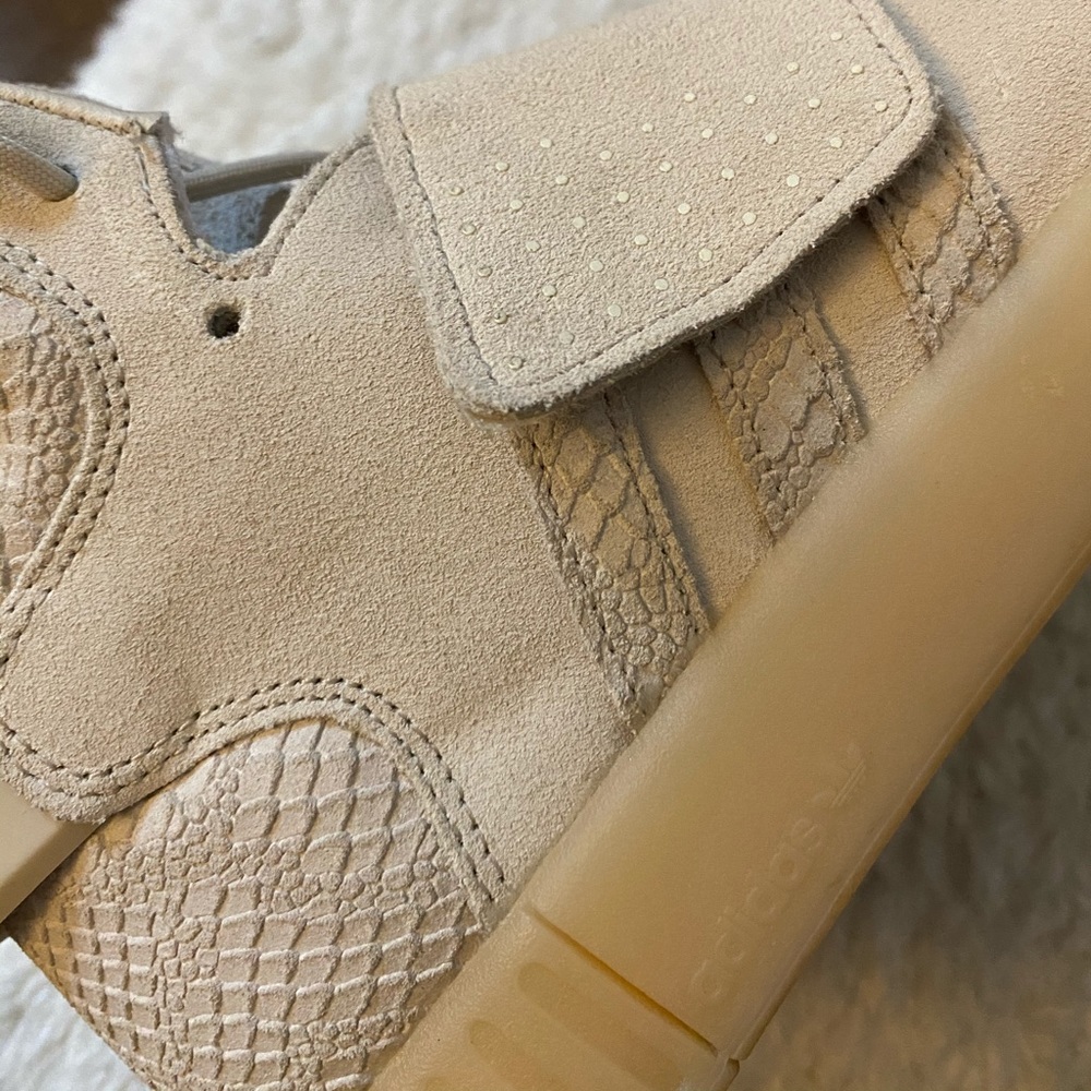 Adidas Tubular Invader Strap Flat Beige